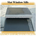 Slate window sill, exterior window sill, bullnose window sills